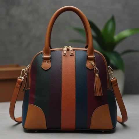 Ladies Brown Stylish Bag Image
